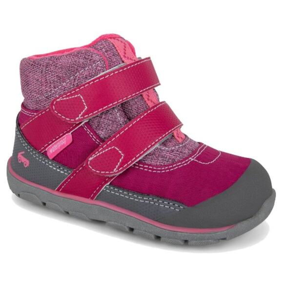 See Kai Run Girls' Atlas II Waterproof Boot Pink Size Little Girl 3 - Picture 1 of 11